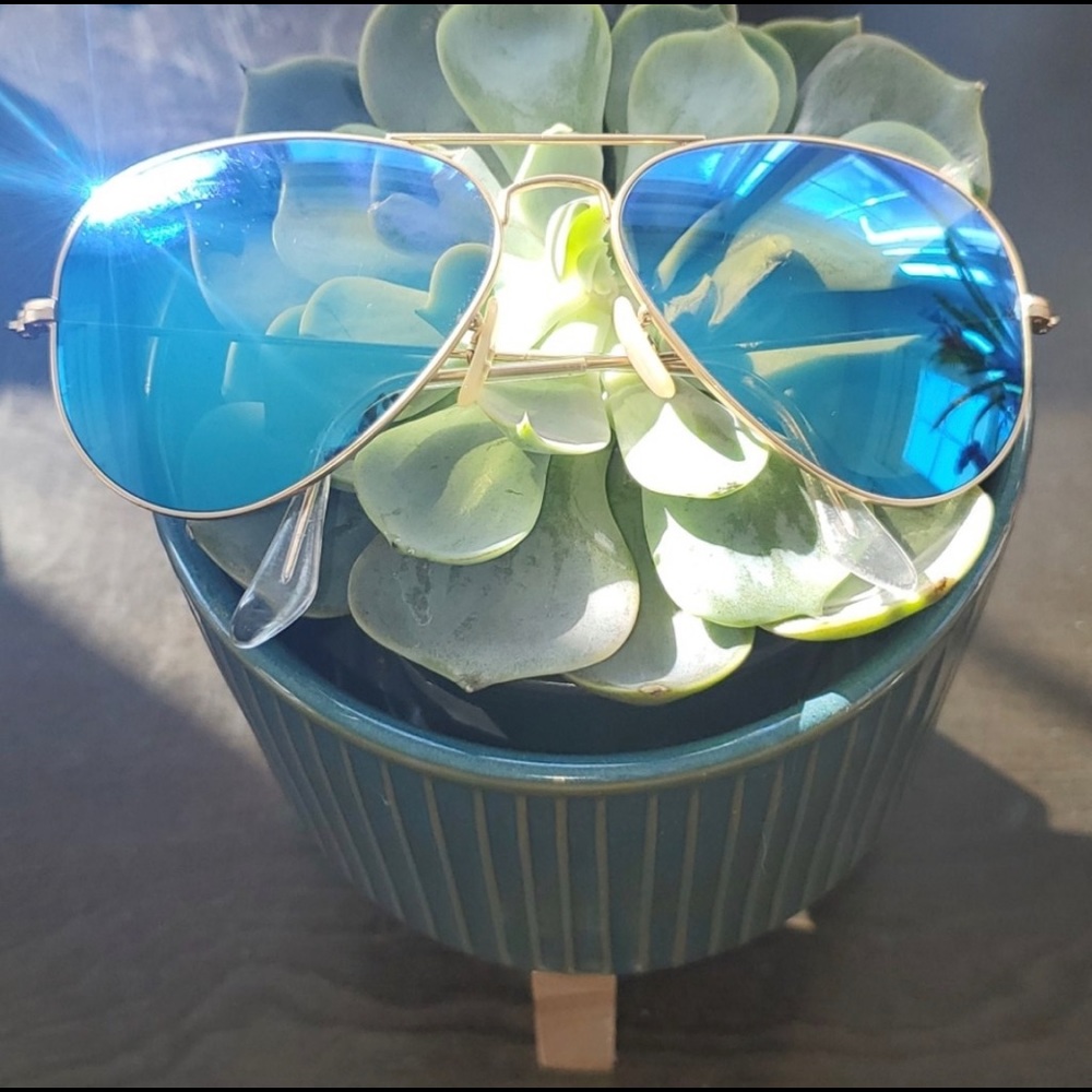 Ray Ban Flash Aviator Sunglasses